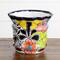 8" Handmade Mexican Talavera Ceramic Planter
